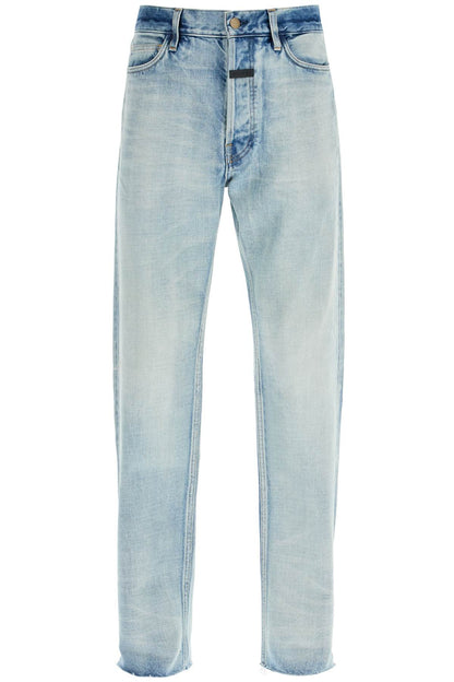 Straight Cut Jeans  - Light Blue