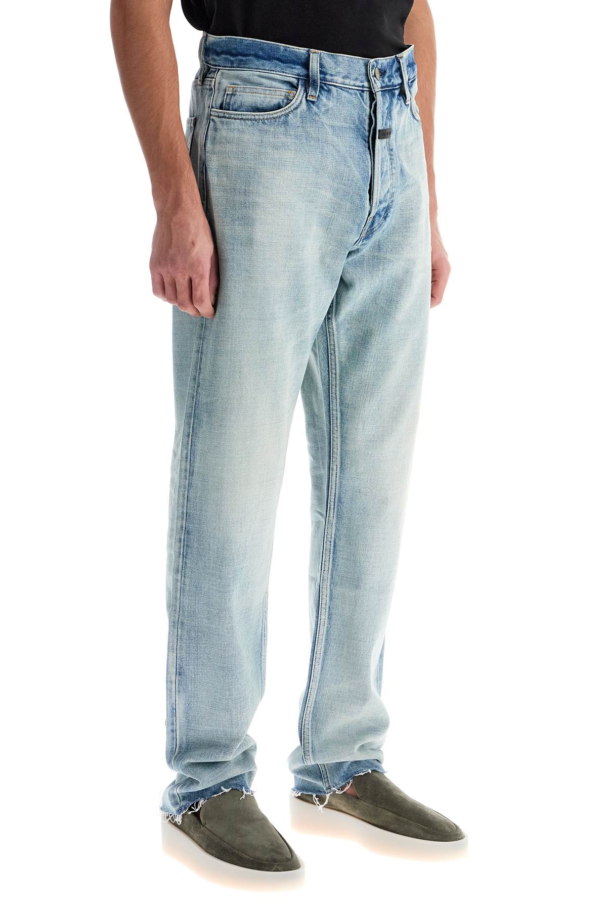 Straight Cut Jeans  - Light Blue