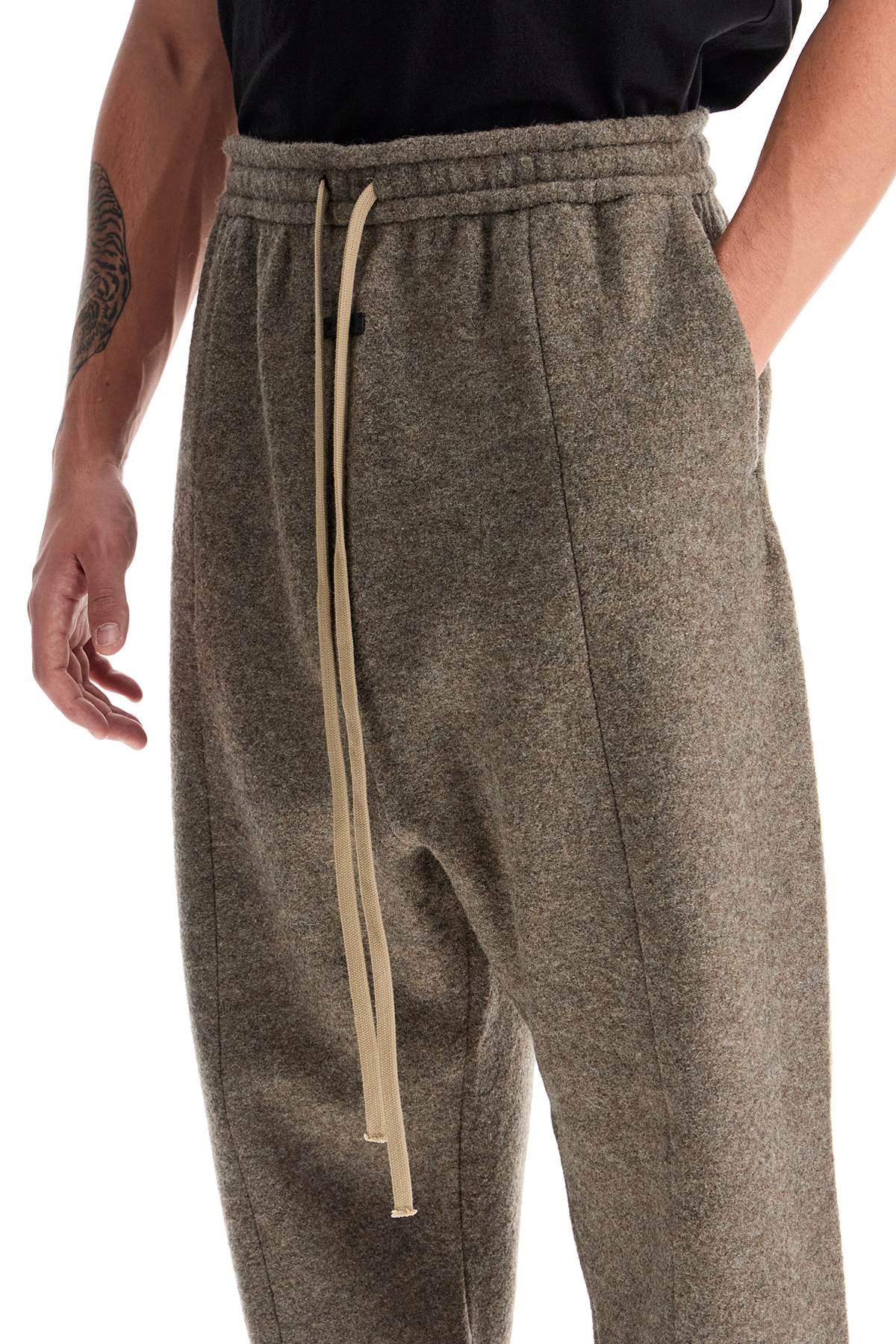 'cotta Wool Forum Trousers'  - Brown