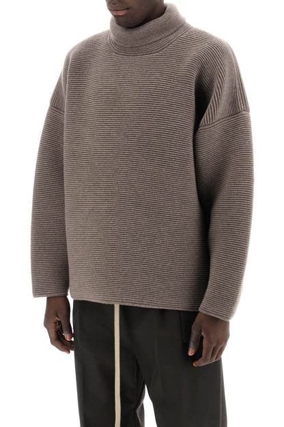 Heavy Ottoman Pullover Swe  - Grey