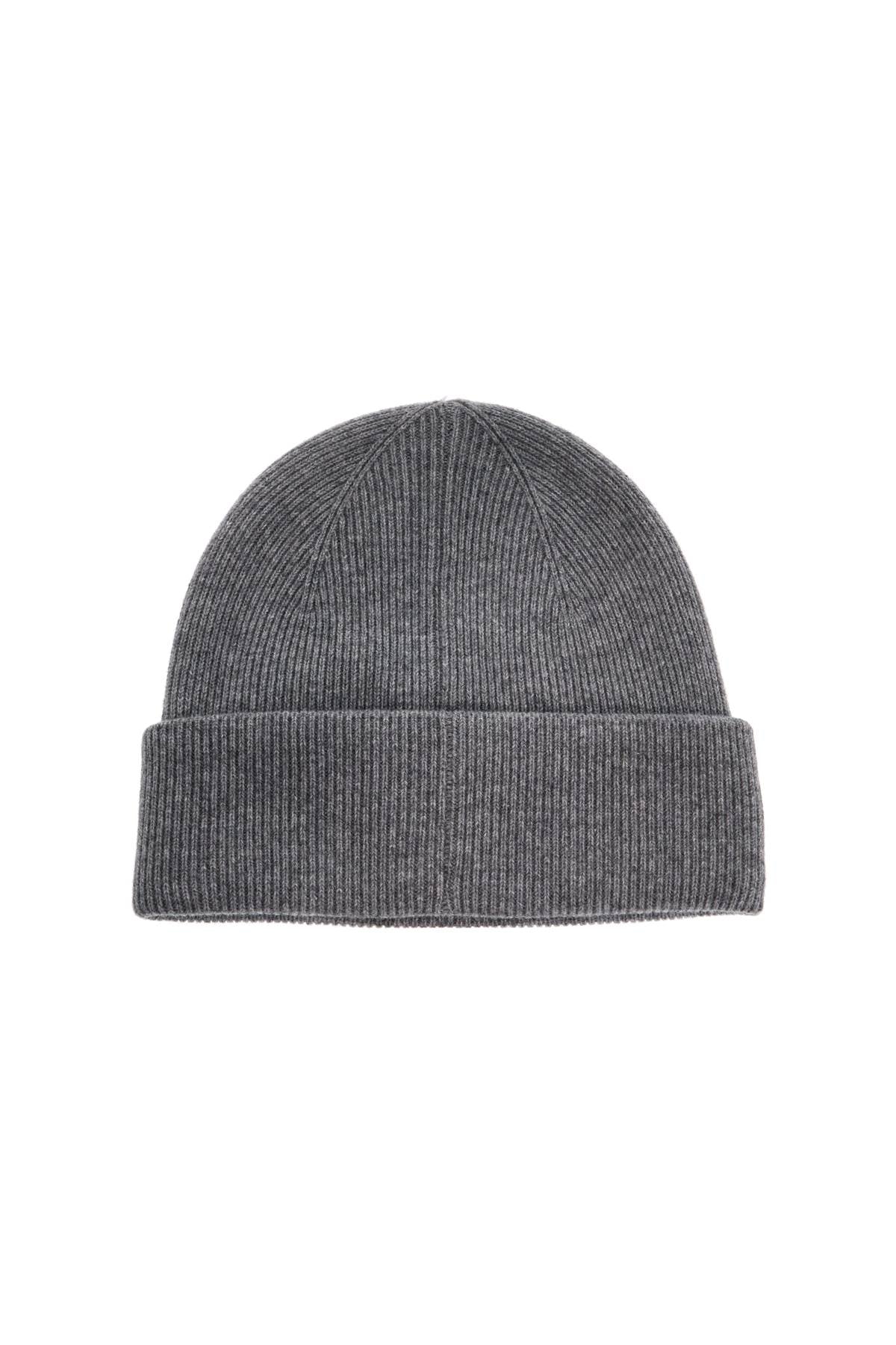 Cashmere Beanie Hat For  - Grey