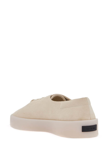 Minimalist Suede Sneakers 101 Bone  - Beige