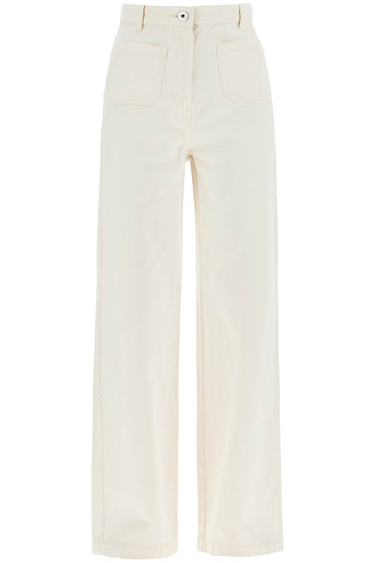 Wide Leg Pants  - White