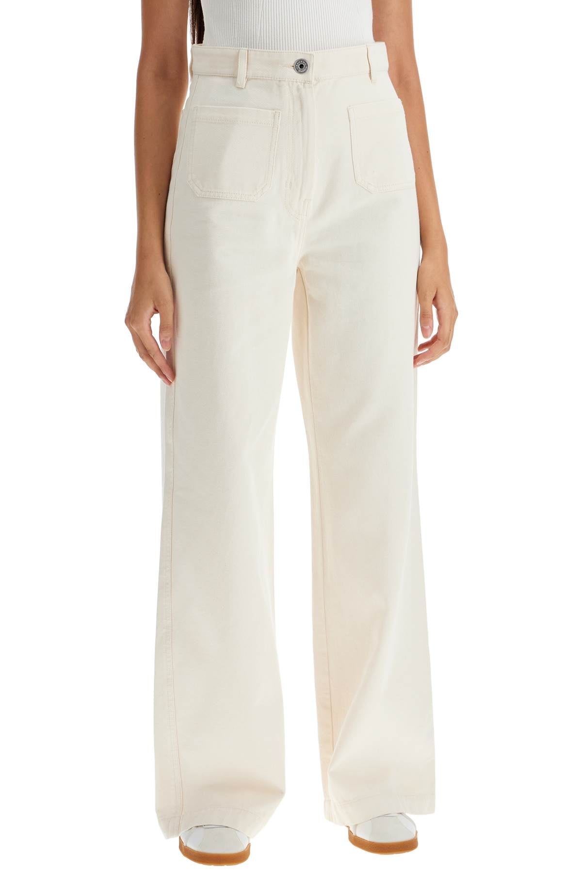 Wide Leg Pants  - White