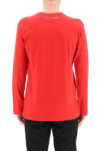 Long Sleeve T-shirt  - Red