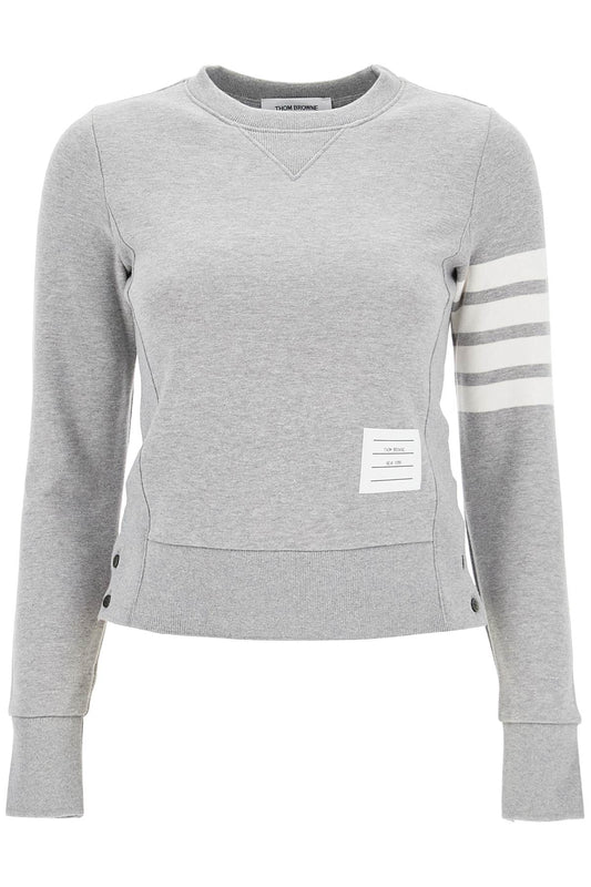 4-bar Crewneck Sweat  - Grey