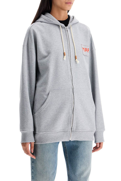 "oversized Organic Cotton Sweat  - Grey