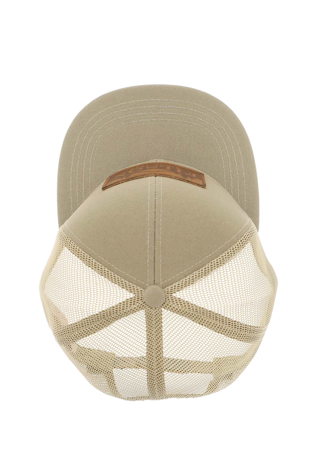 "mesh Logger Baseball Cap With Breath  - Khaki