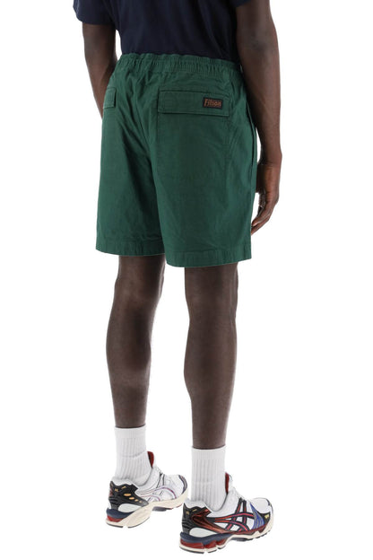 "mountain Pull On Bermuda Granite Shorts  - Green