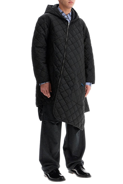 Quilted Asymmetrical  - Black