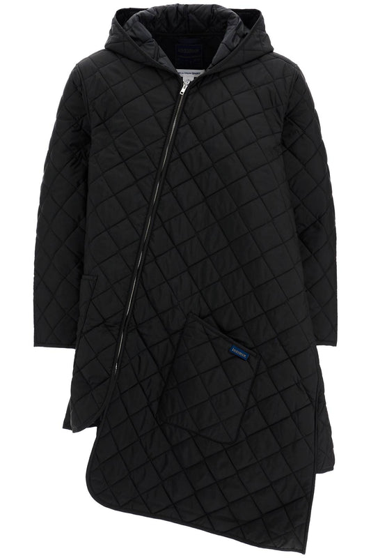 Quilted Asymmetrical  - Black