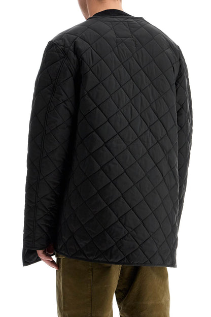 Asymmetric Quilted  - Black