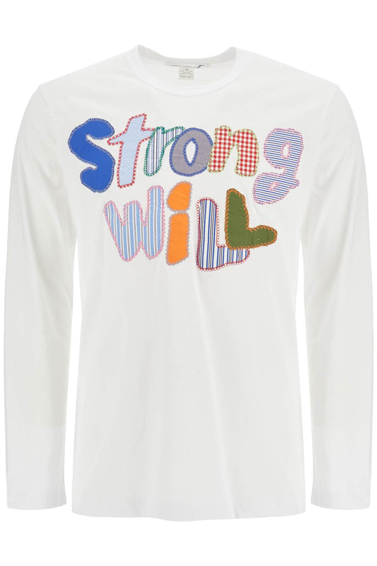 'long-sleeved 'strong Will  - White