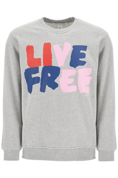 Live Free Hooded Sweat  - Grey