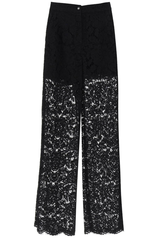 Lace Pants  - Black