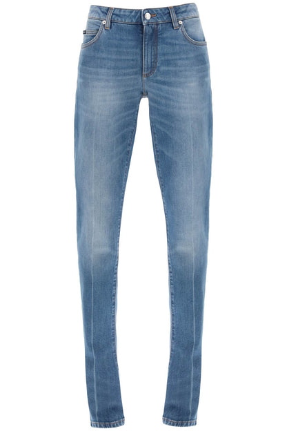 Low Rise Trumpet Jeans  - Blue