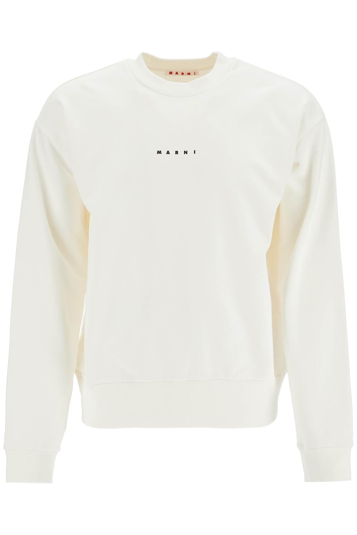 'oversized Organic Cotton Sweat  - White