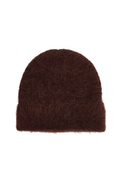 "fuzzy Alpaca Beanie  - Brown