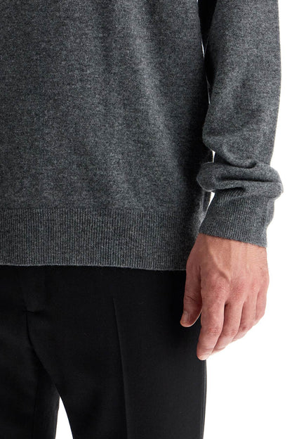 Wool Crewneck Pullover  - Grey