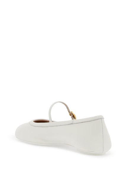 Carla Ballet Flats  - White