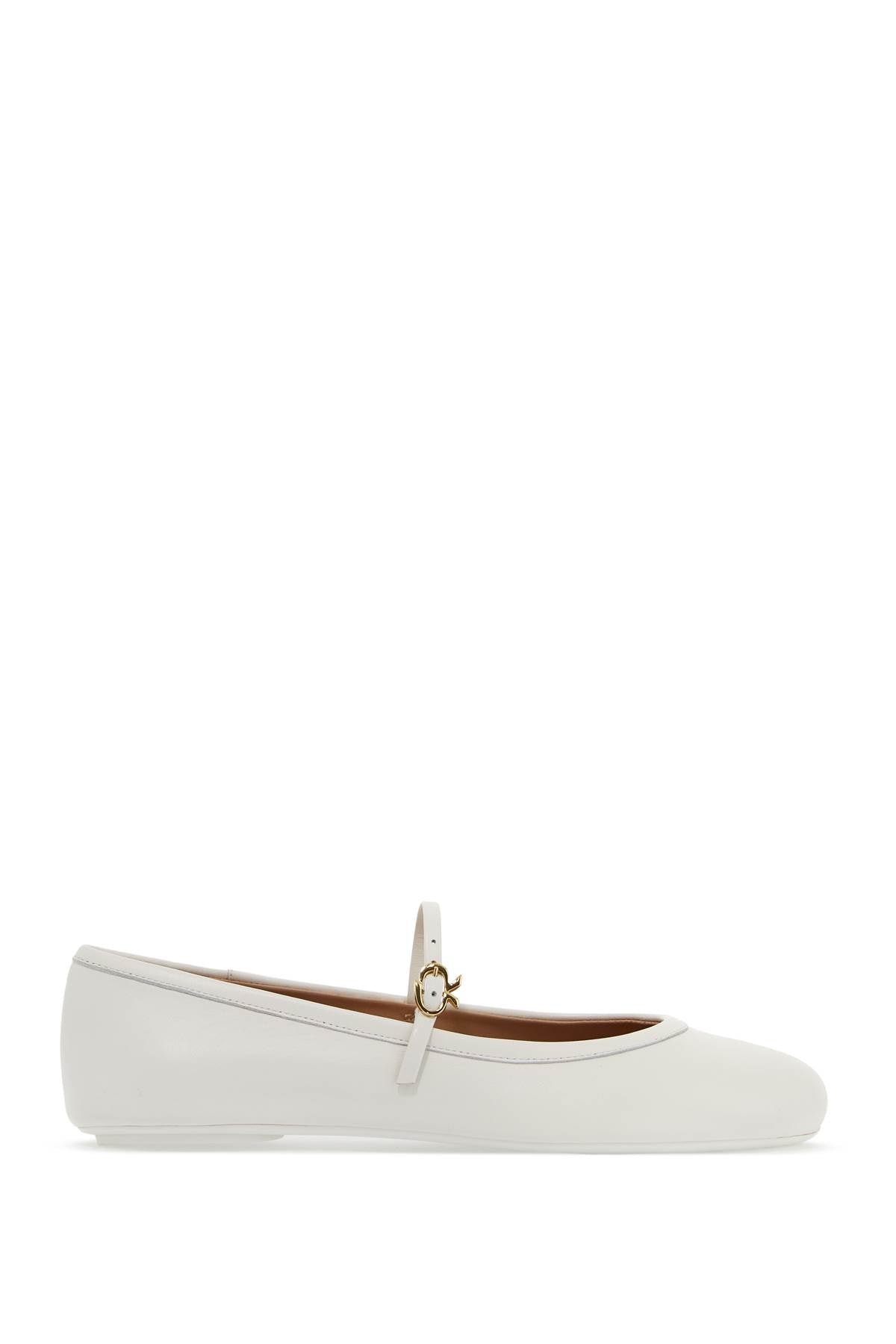 Carla Ballet Flats  - White