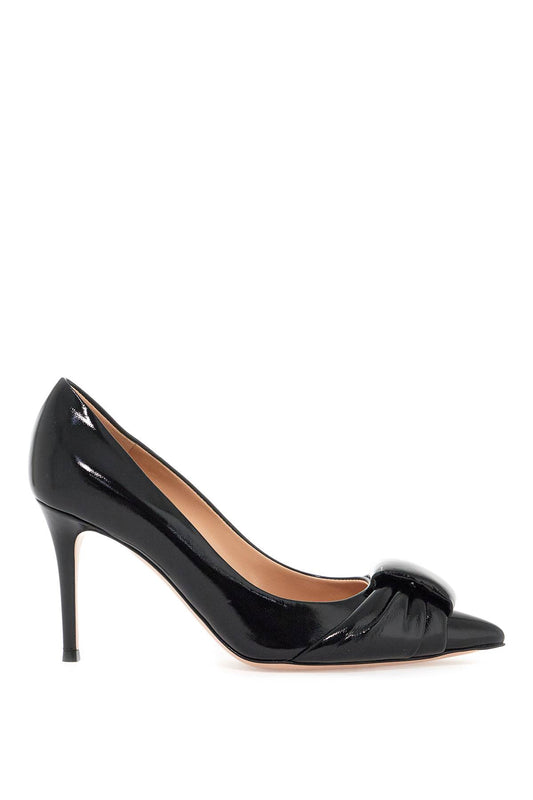 'patent Leather Dã©collet  - Black