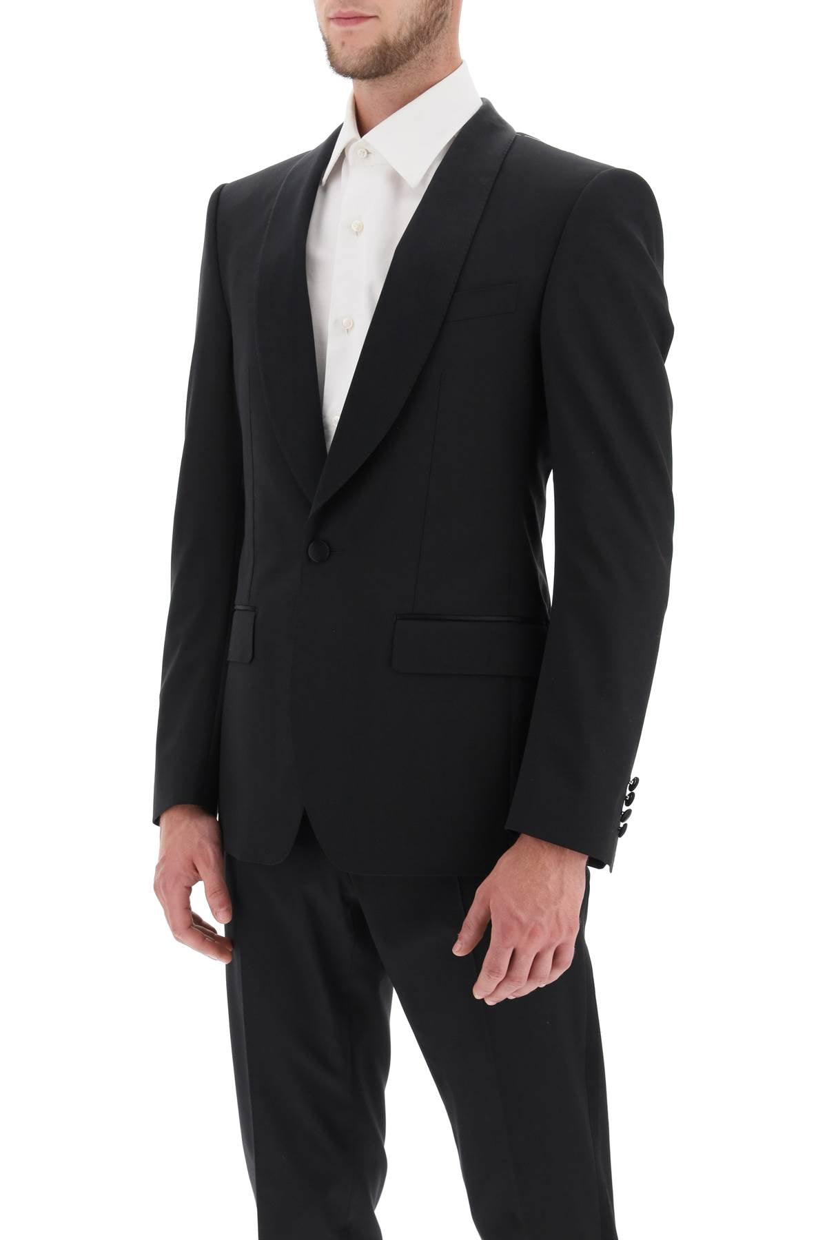 'sicilia' Tuxedo Jacket  - Nero