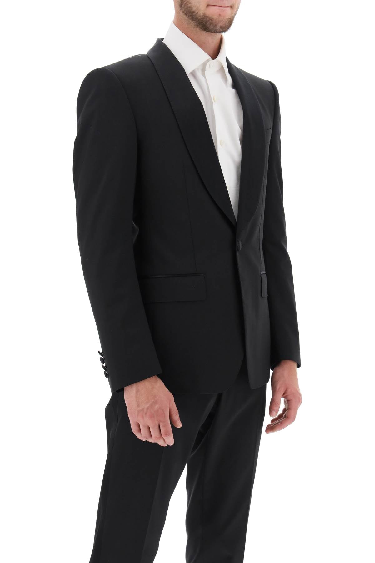 'sicilia' Tuxedo Jacket  - Nero