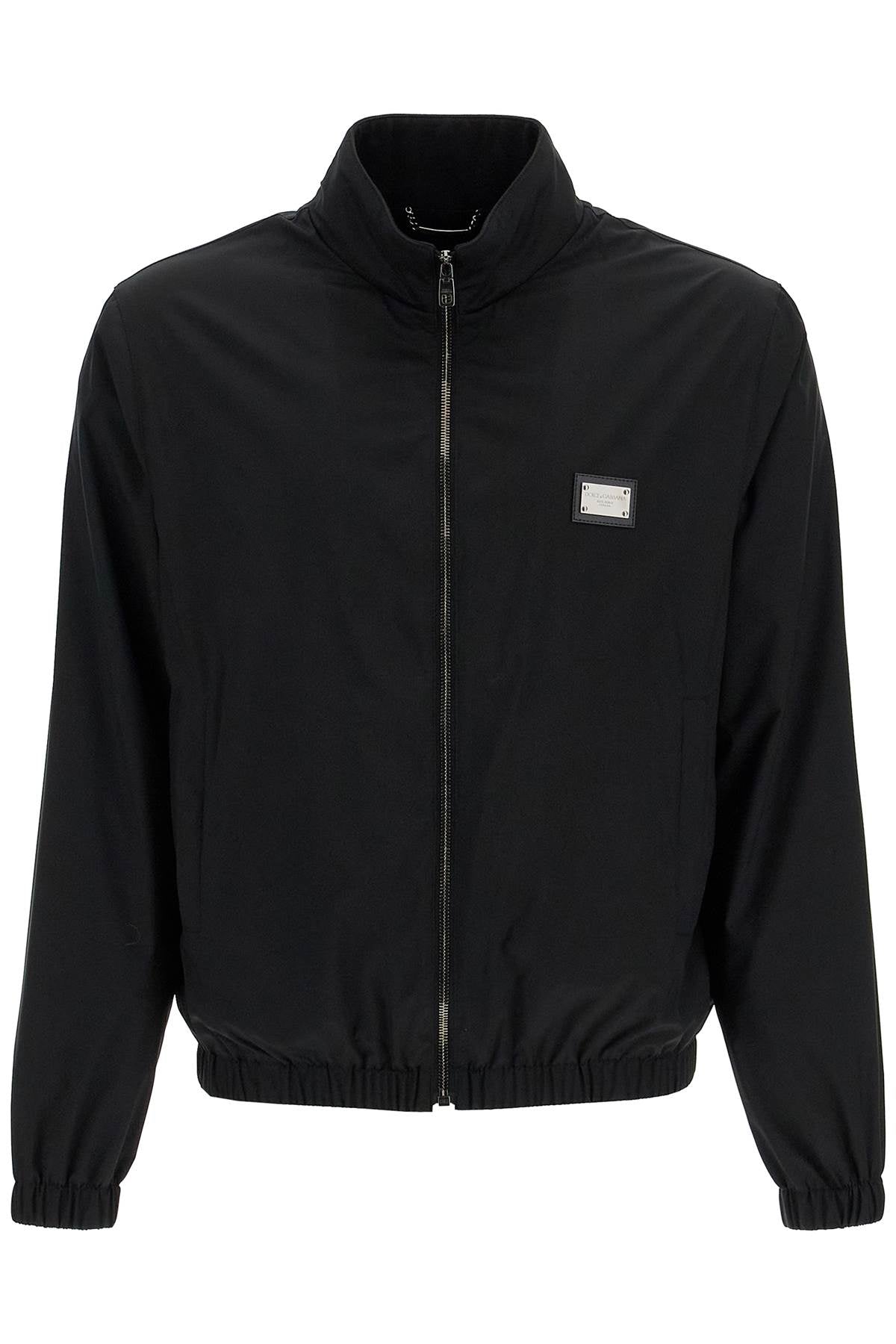 Lightweight Nylon Blouson  - Black