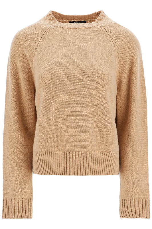 Gabbia Boxy Wool Sweater  - Beige