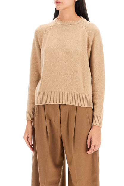 Gabbia Boxy Wool Sweater  - Beige