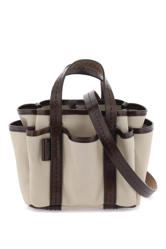 Mini Garden Tote Bag  - Brown