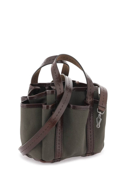 Mini Garden Tote Bag  - Brown