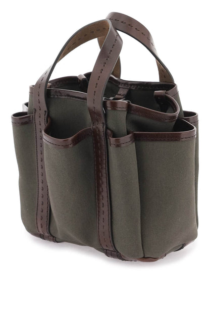 Mini Garden Tote Bag  - Brown