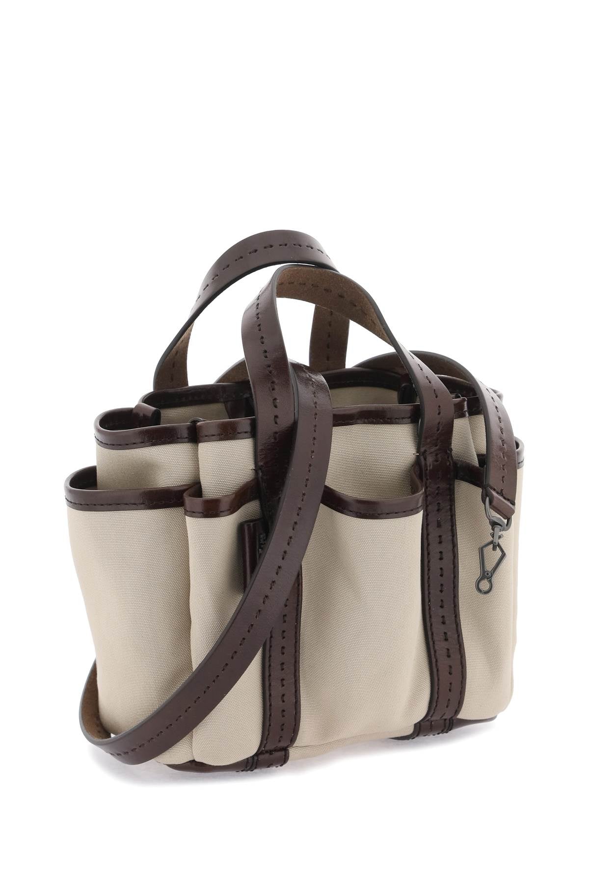 Mini Garden Tote Bag  - Brown