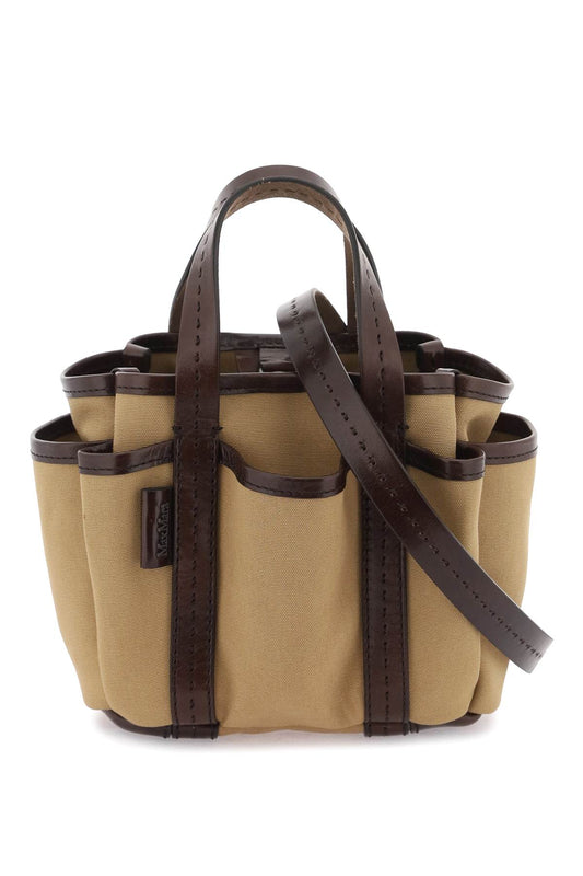 Mini Garden Tote Bag  - Brown