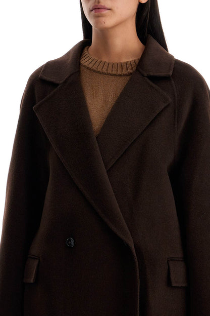 'gary' Wool And Cashmere Cab  - Marrone