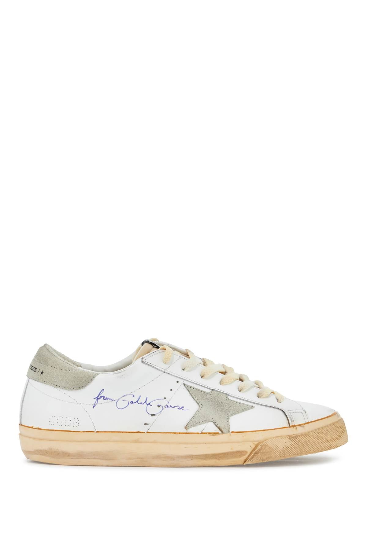 High Foxing Vce Sole Super Star Sne  - White