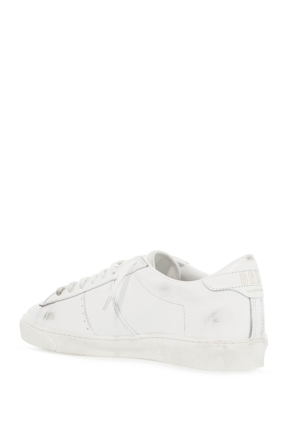 Smooth Leather Matchstar Sneakers In  - White