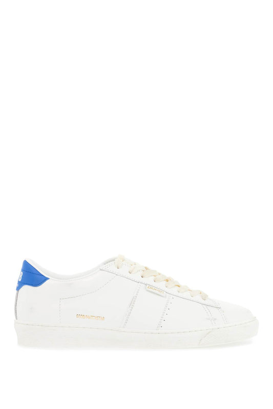 Smooth Leather Matchstar Sneakers In  - White