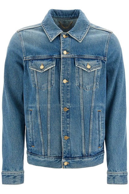 Regular Denim Jacket For Men Or  - Blue