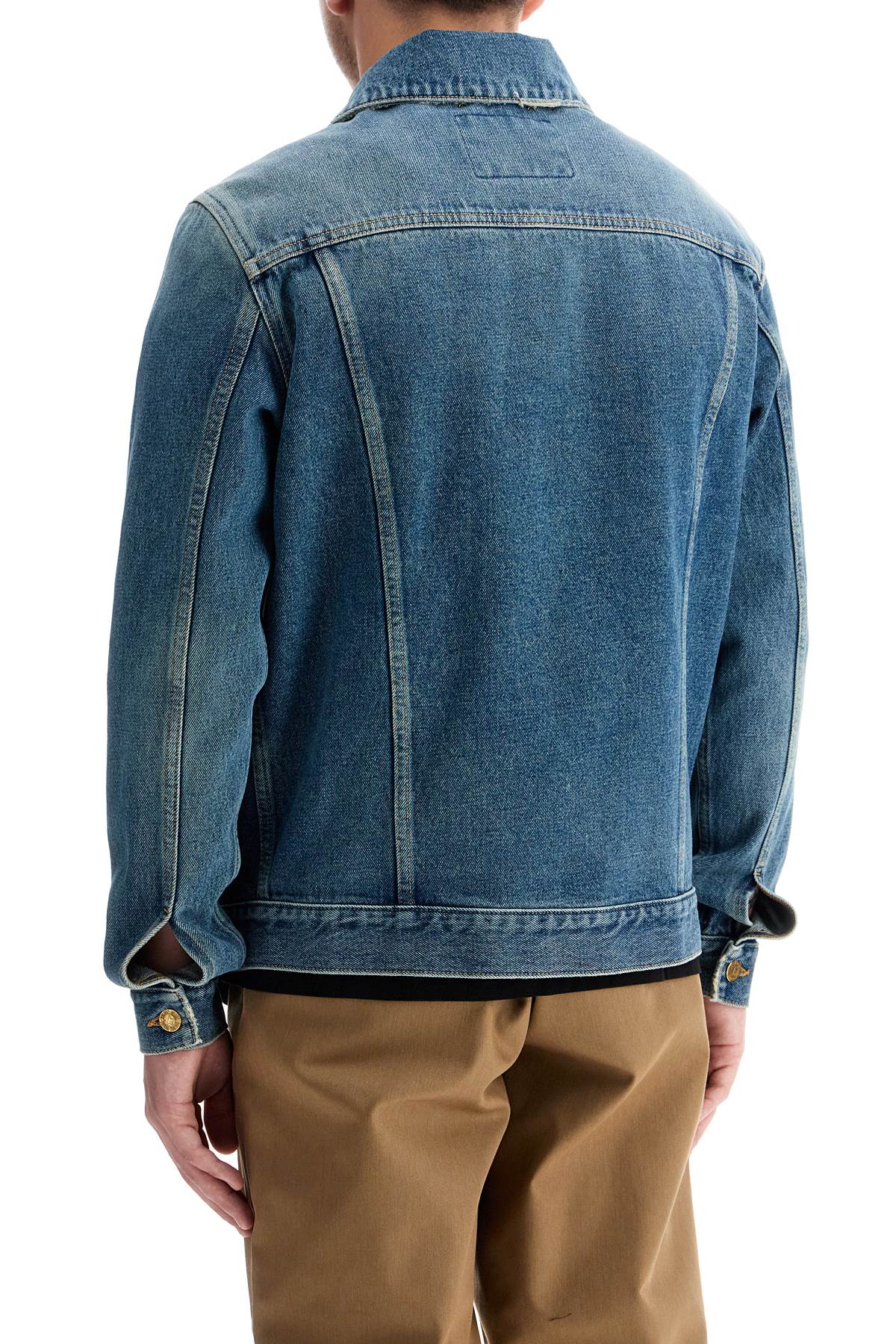 Regular Denim Jacket For Men Or  - Blue