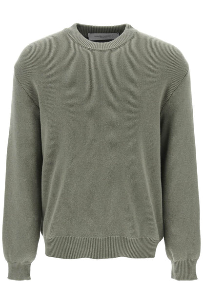 Davis Cotton Rib Sweater  - Khaki