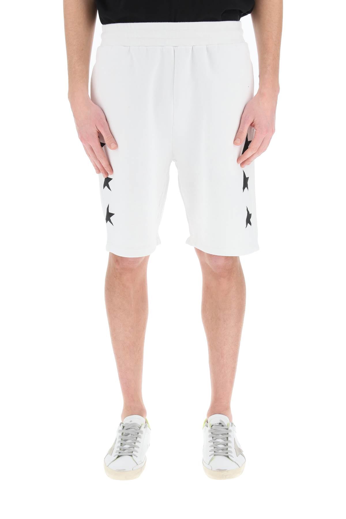 Diego Star Short Sweatpants  - White