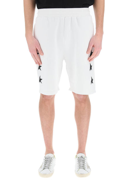 Diego Star Short Sweatpants  - White