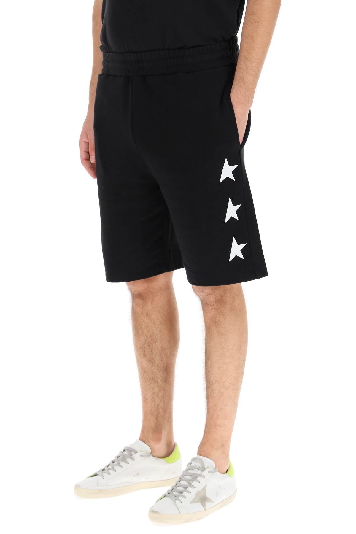 Diego Star Short Sweatpants  - Black