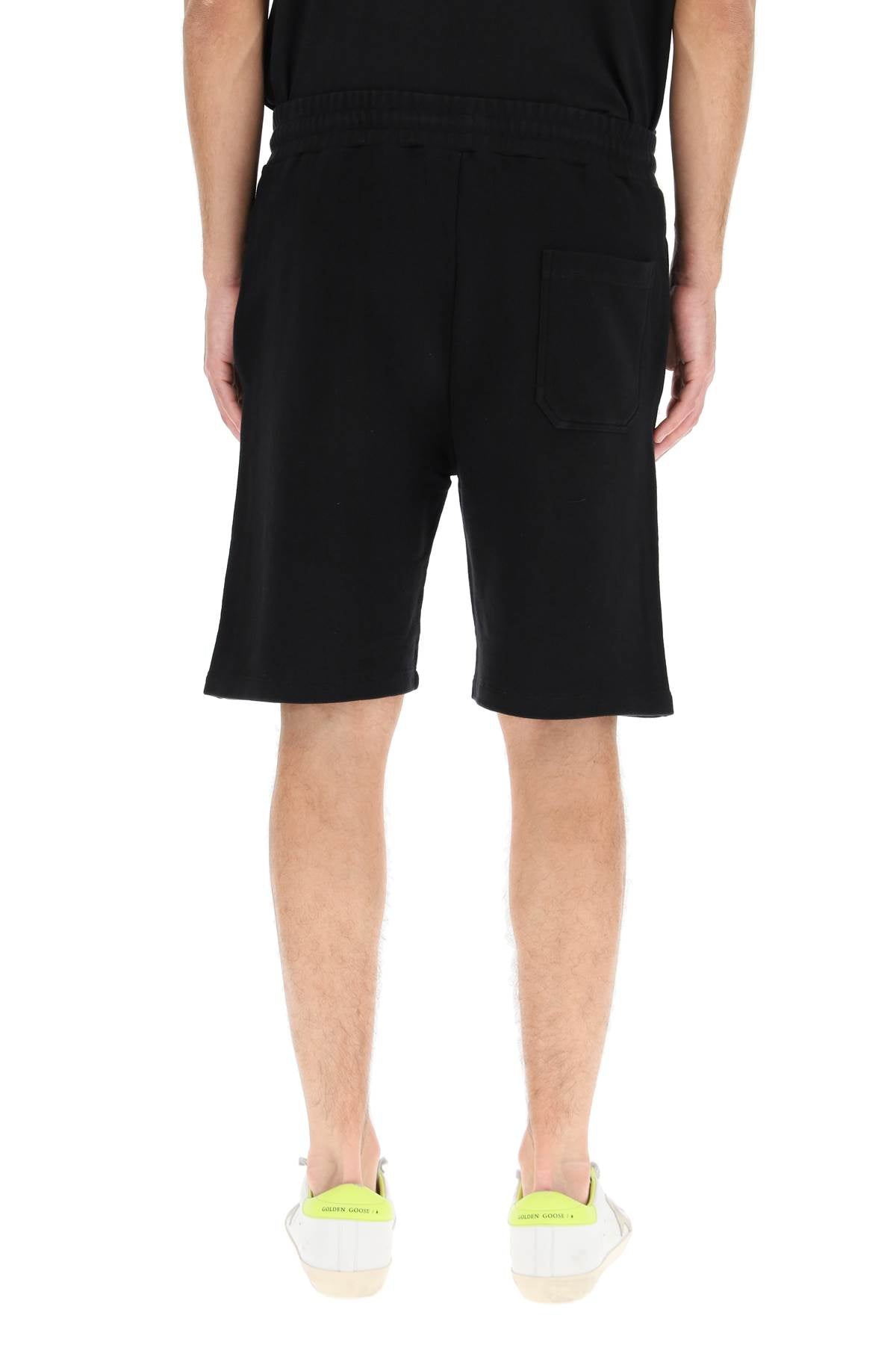 Diego Star Short Sweatpants  - Black