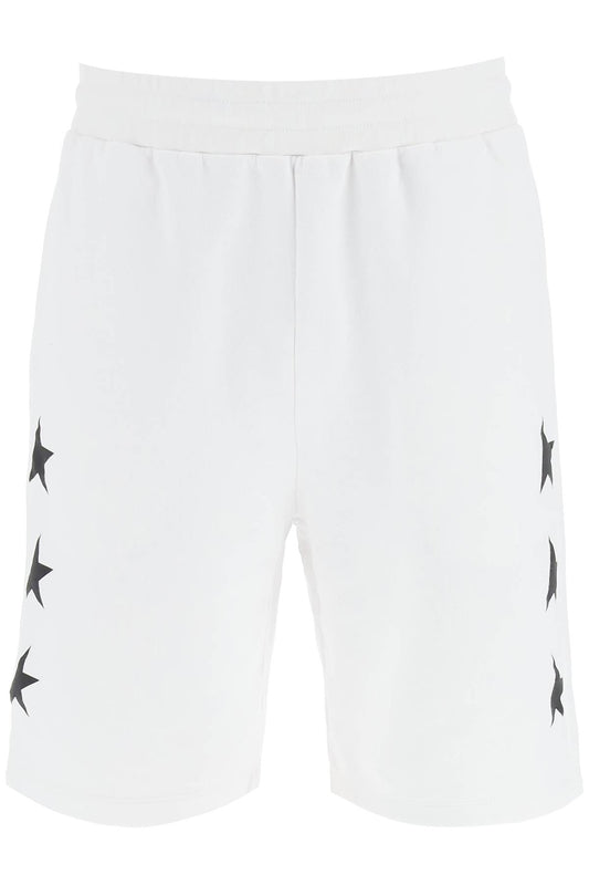 Diego Star Short Sweatpants  - White