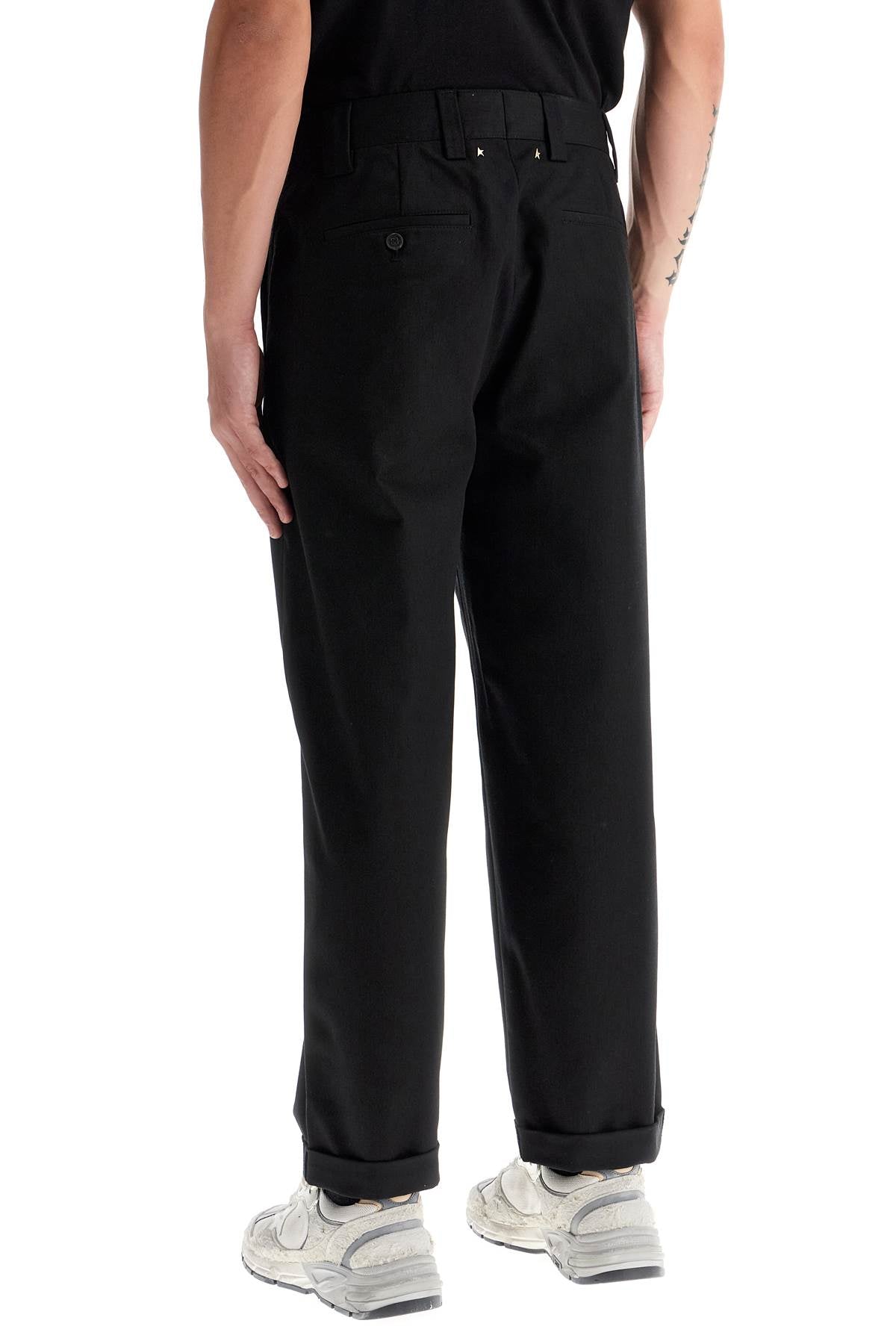 Golden Collection Chino Pants  - Black