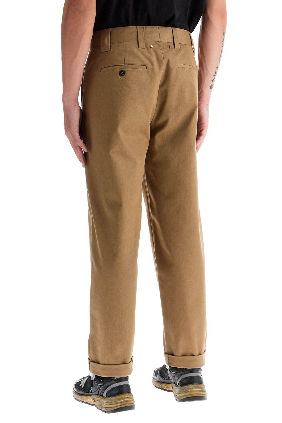 Golden Collection Chino Pants  - Beige